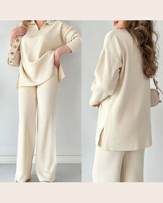 To - delssett Med Enfarge Og Stickat Egenskaper