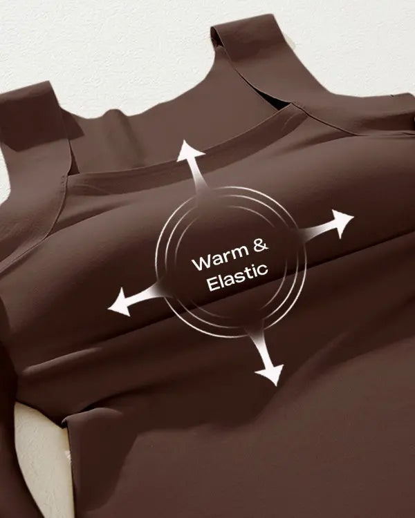 🔥 Tank U-Hals Shapewear Innebygd Bh