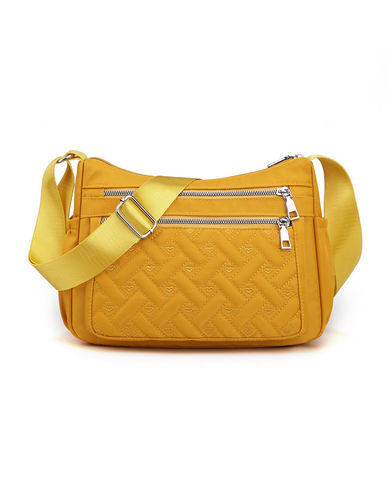 Uformell skulderveske med stor kapasitet