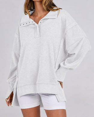 Sweatshirt Enfarget Langermet