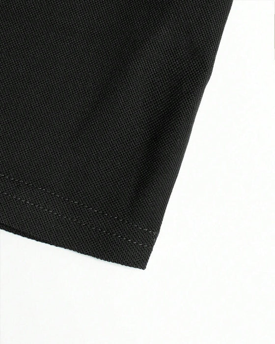 Skjorte Herre Regular Fit Kontrastbånd Kortermet Strikket Polo