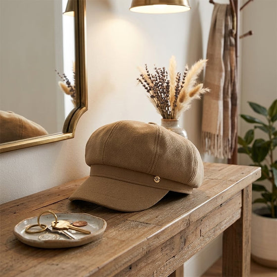 Britisk Stil Newsboy-Caps