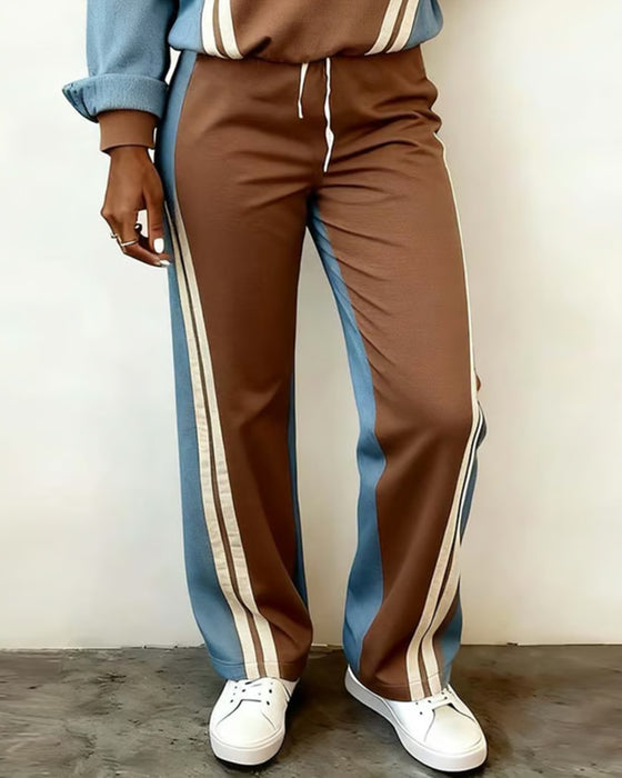 Casual Sportssett For Høst Og Vinter