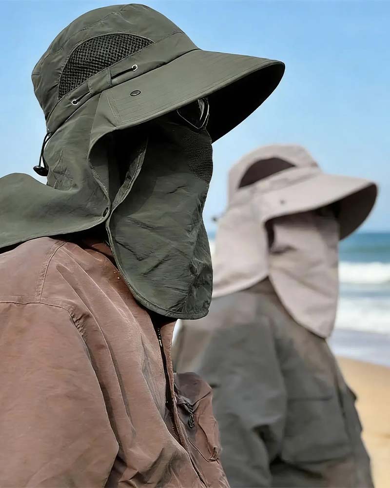 Hatt Ansiktsdekning Sol Beskyttelse Bøtte