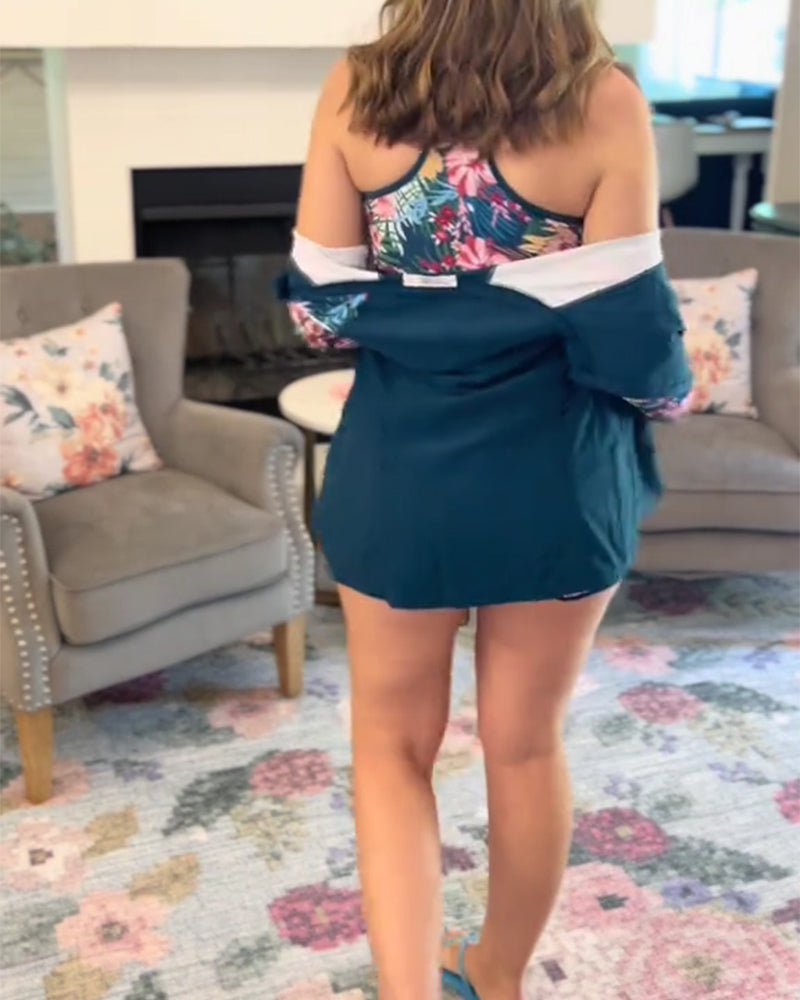 Tankinisett Solkrem Tre Deler