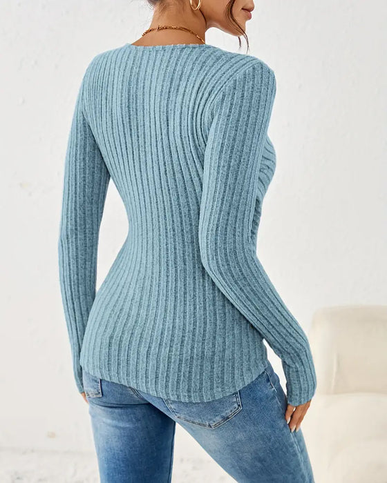 Topp V-Hals Slim Fit