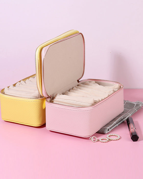 Reiseskrin For Smykker Med Små Punger