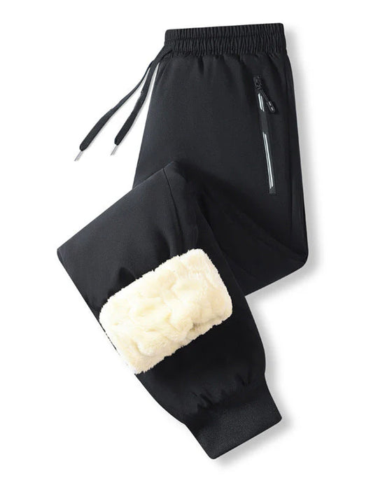 Herre Bukser Varmfôret Vanntette Snøring