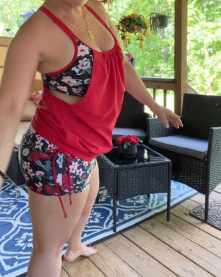 Badedrakt Trykt Hengeselen Boxer