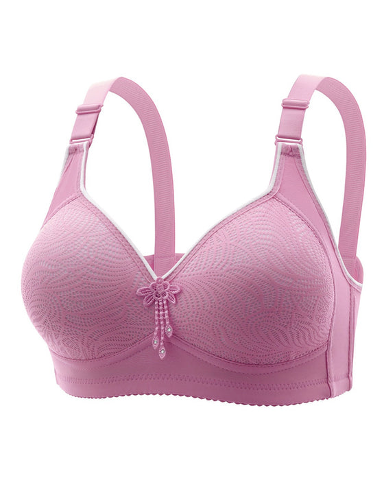 Sexy Blomstrete Bh Uten Bøyle