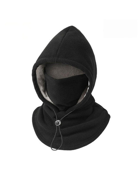 Lue Fleece Dobbel Lag Integrert