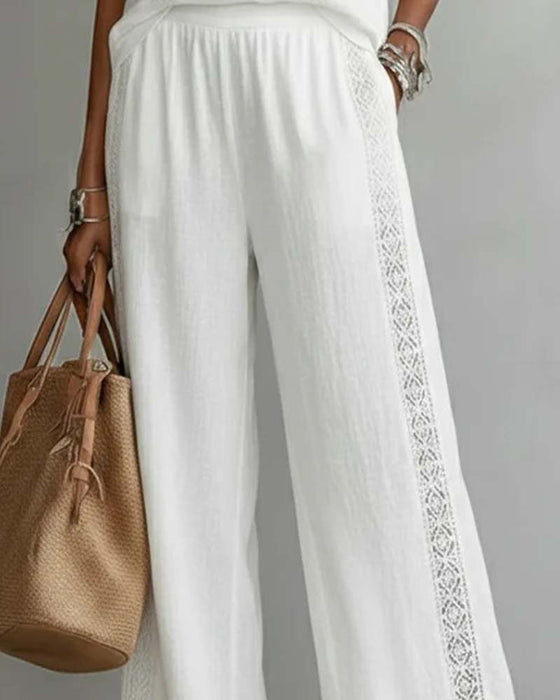 Todelt Sett Hollow Out Halter