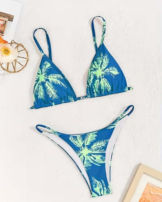 Bikini Spagettistropp Lav Midje