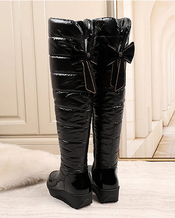 Støvler Varme Vanntette Sløyfe Høye