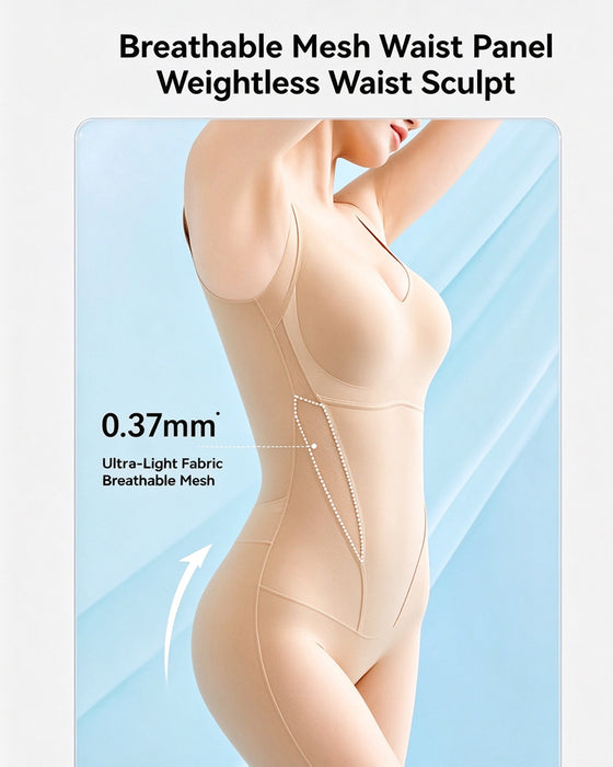 Kjølende Magestyring Rumpeleftende Shapewear Bodysuit