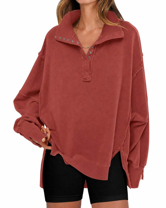 Sweatshirt Enfarget Langermet