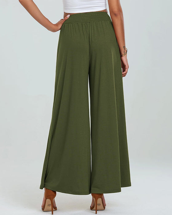 Bukser Lomme Elastisk Midje Bootcut