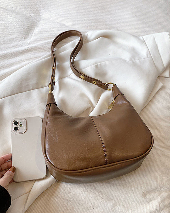 Veske Vokset Lær Armhule