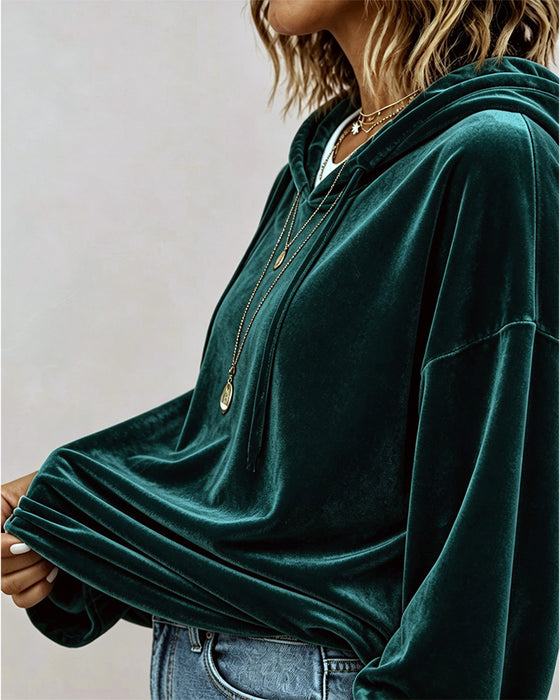 Hoodie Enfarget Langermet