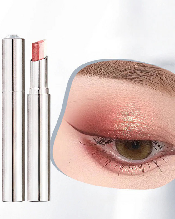 Vanntett Glitrende Øyenskyggestift Med Fargegradient