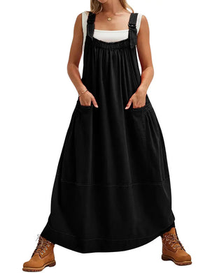 Kjole Loose Fit A-Linje Genser
