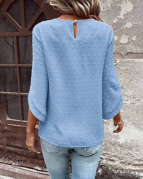 kvinners uformelle løse bluser