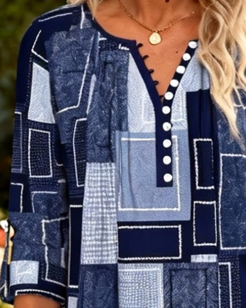 Topp Knapper Ned Kvadratisk Trykk