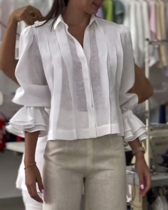 Skjorte Pufferm Rysj