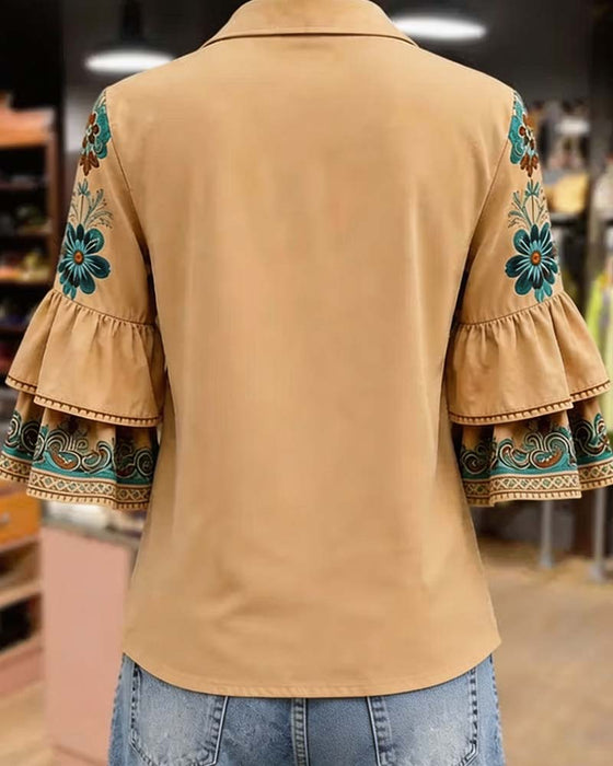 Bluse Slag Vintage Casual