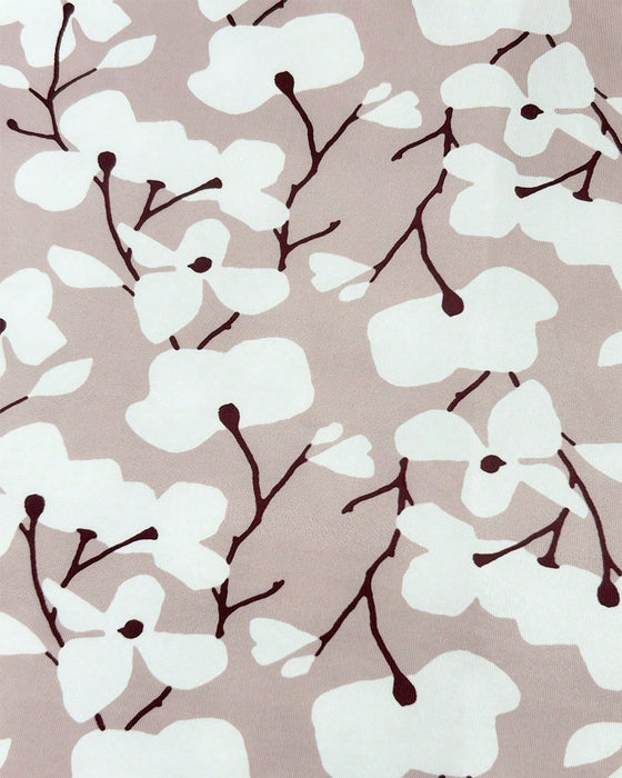 Kjole Ermeløs Blomstermønster