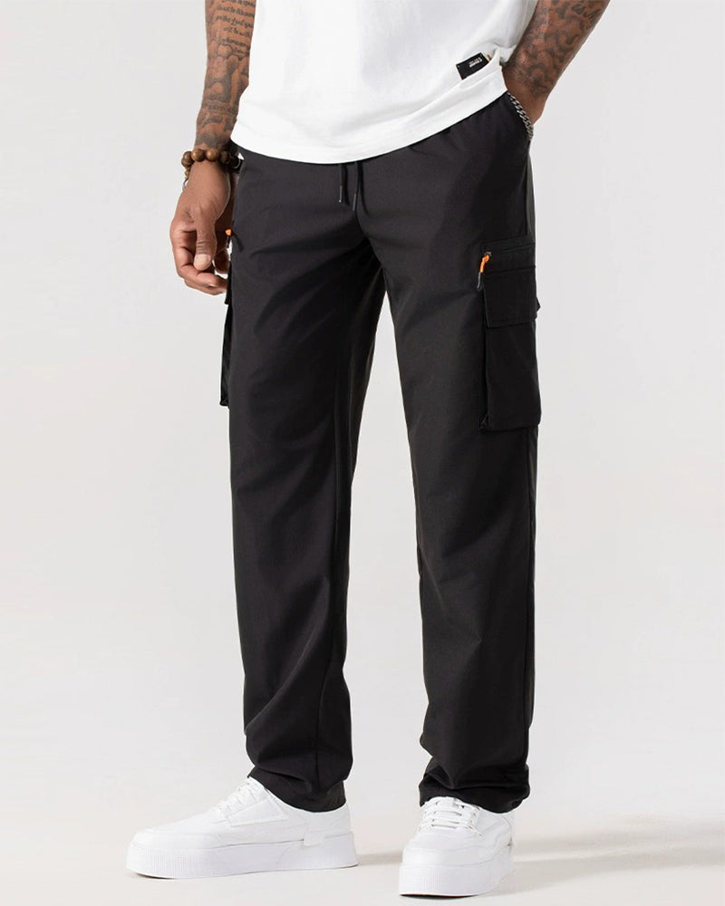 Bukser Løse Avslappede Flerlomme Cargo
