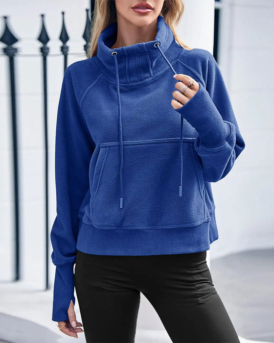Sweatshirt Avslappet Snor Pullover