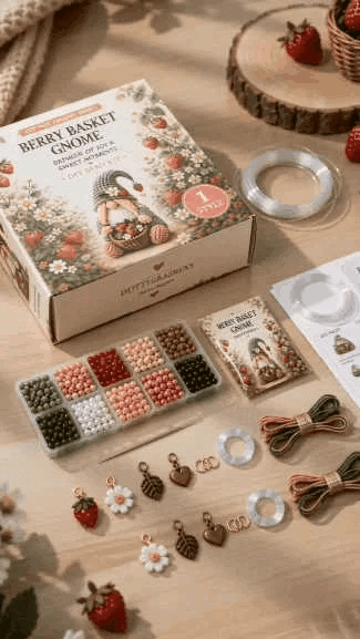 🔥 💕Koselig Nisse Diy Perlekit Samling – Samle Alle 7 Nisser