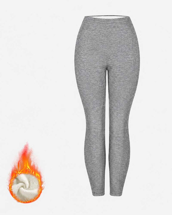Vinter Tykke Høy Midje Varme Leggings Yogabukser