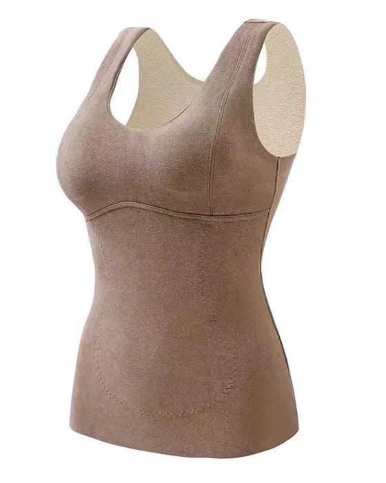 Tank Top Ensfarget Termisk
