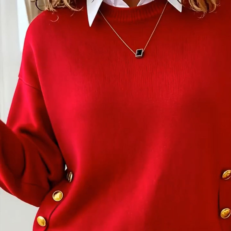 Genser Metallspenne Design Stilig