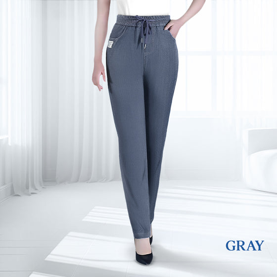 Høy Midje Ultra Strekkbar Mom Jeans