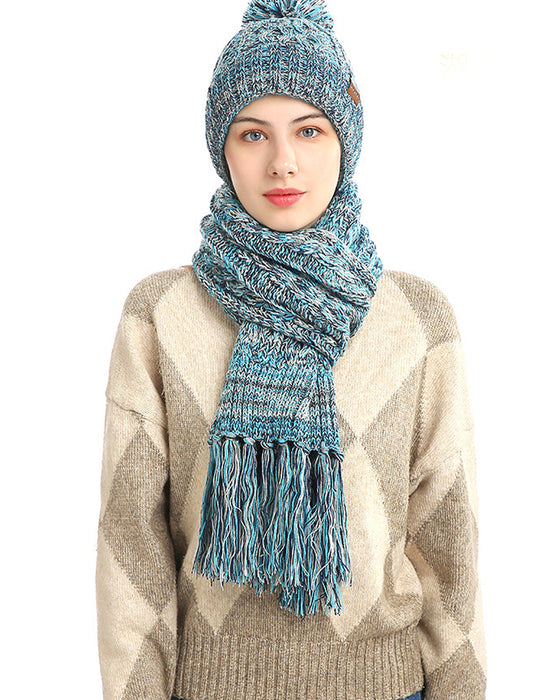 Tresett Hette Strikket Ull