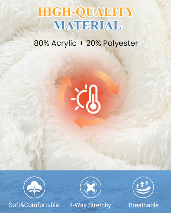 Vindtett Uthuslue Og Skjerf For Kvinner