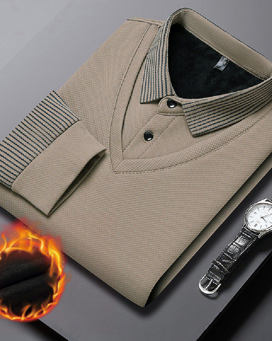 ⏳Begrenset Tid 50% Rabatt💥Stripet Jakkeslag Falsk Todelt Skjorte