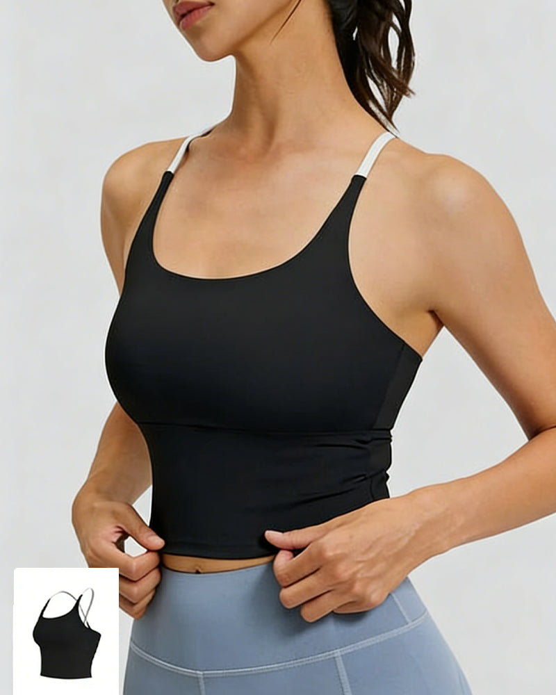 Tank Topp Fargeblokk Overgang Spor