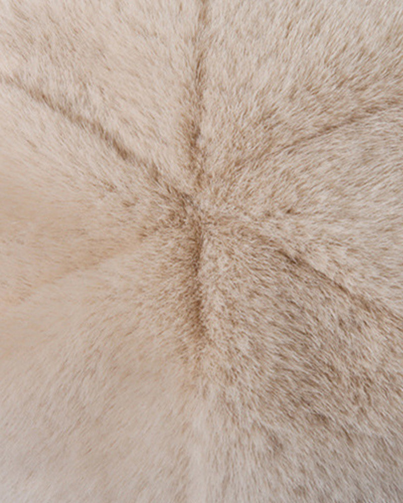 Damehatt I Mongolsk Stil Med Tykt Og Varmt Plysjmateriale