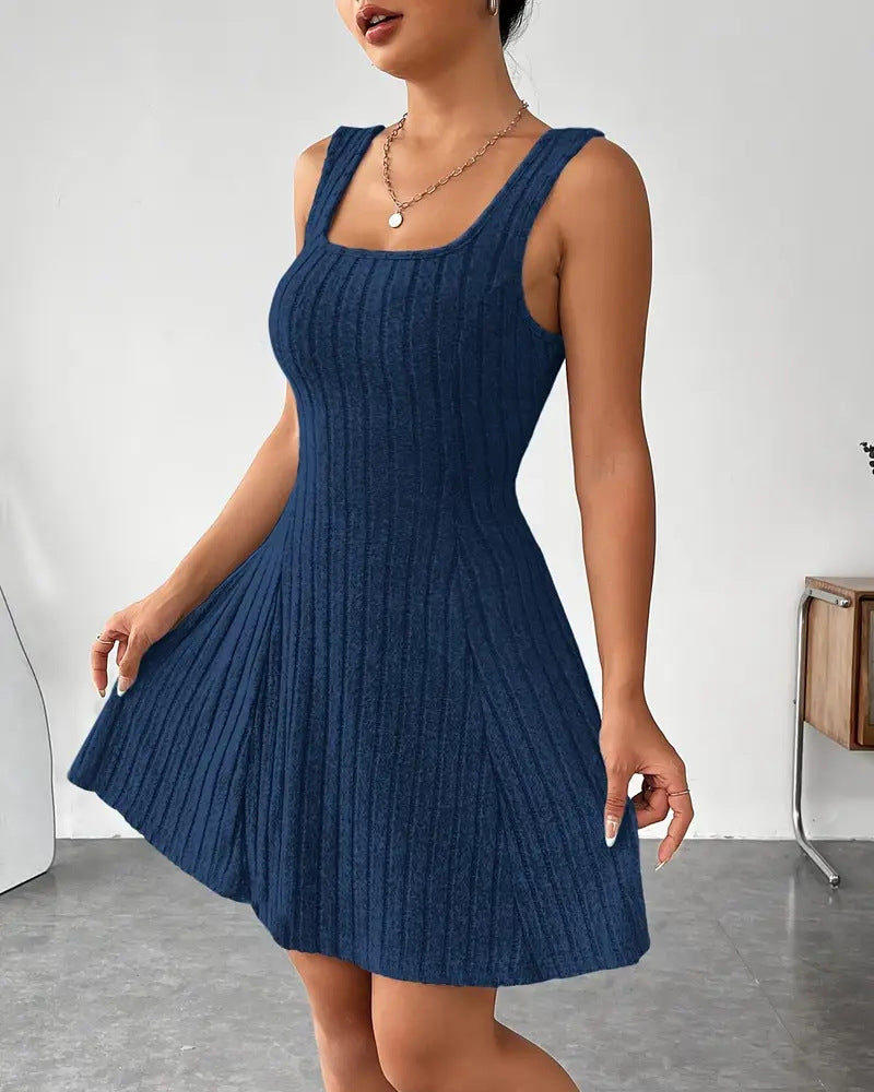 Sett Hetting Topp Tank Kjole To Del