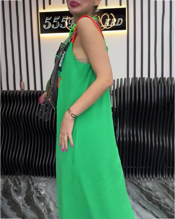 Kjole Ermeløs Personlig Bokstavtrykk