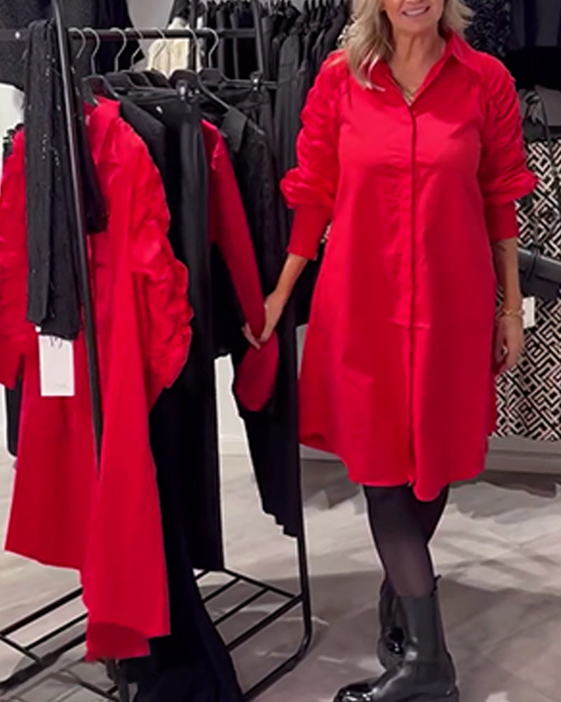 Kjole Jakkeslag Mote Skjorte