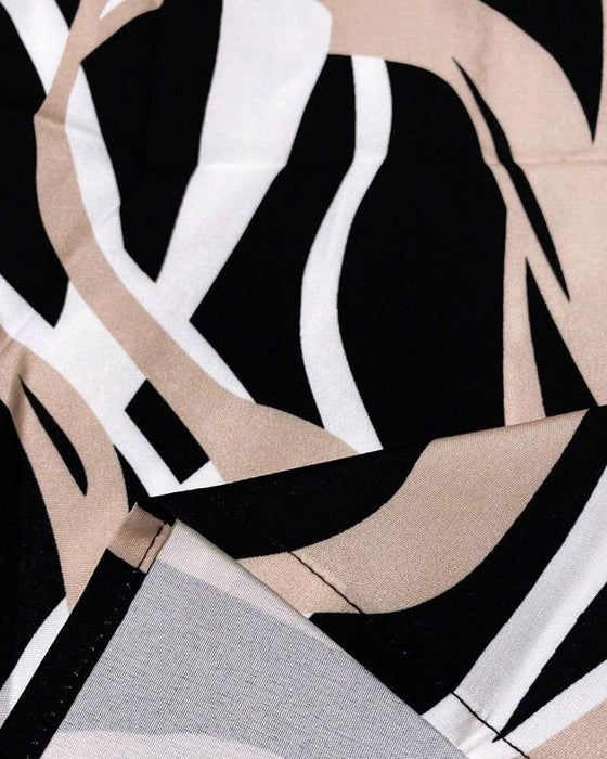 Vest V-hals Blomstret Uten Ermer