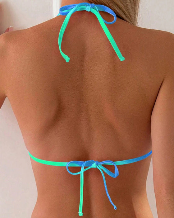 Bikini Tie Dye Trykt