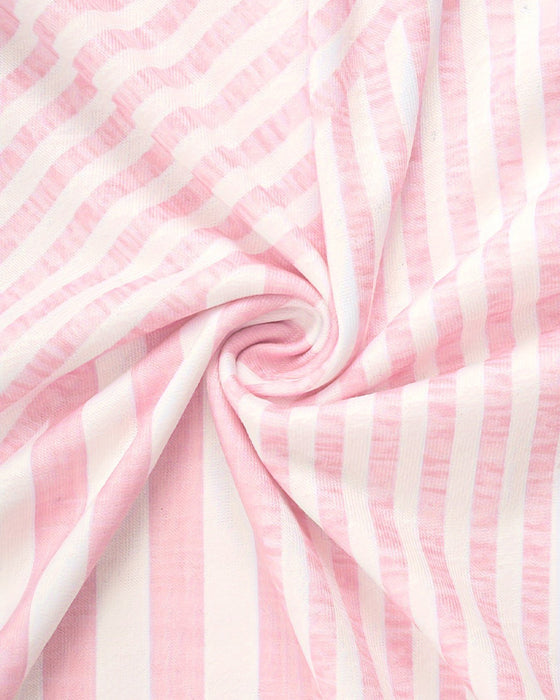 T-skjorte V-hals Stripete