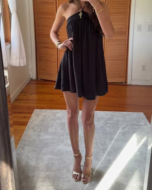 Babydoll Klær Halterneck Stropp