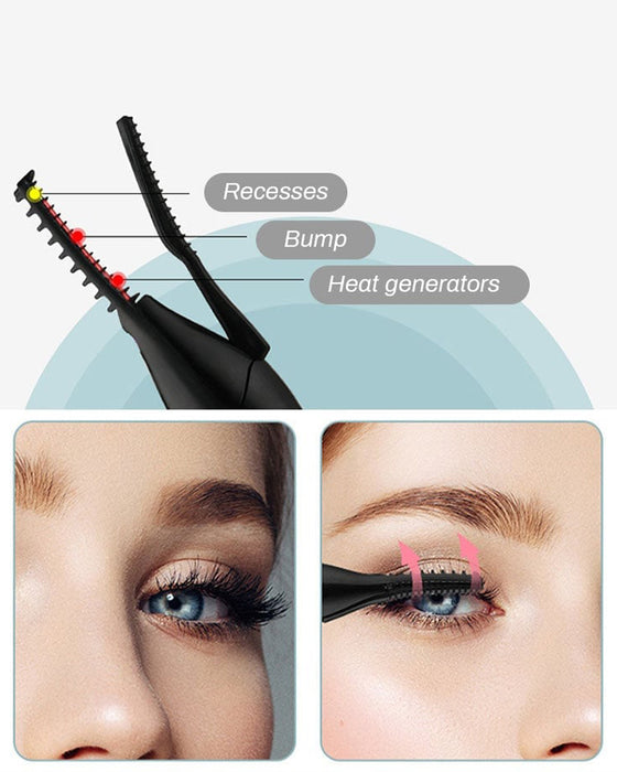 🔥Elektrisk Vippetang For Øyeblikkelig Glam✨ Blunk & Glitr! 👁️